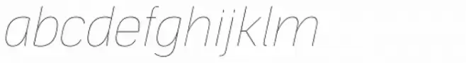 Aago Hairline Italic