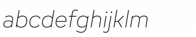 Adelphi PE Text Thin Italic