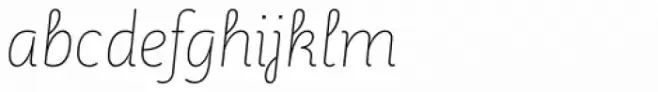 Adoquin Thin Italic