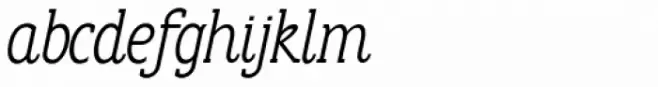 Anicon Slab Light Italic
