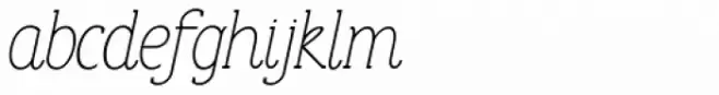 Anicon Slab Thin Italic