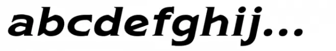 Arkais Bold Italic Expanded