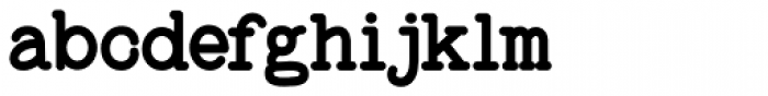 Baltimore Typewriter Bold