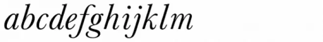 Baskerville No.2 Italic
