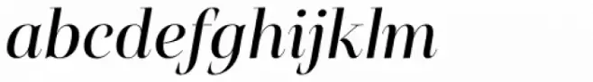 Belda Didone Extended Medium Italic