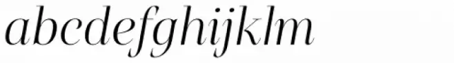 Belda Didone Extended Thin Italic