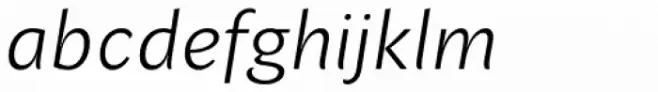 Beletrio Light Italic