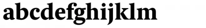 Berlingske Serif Text Std Extrabold