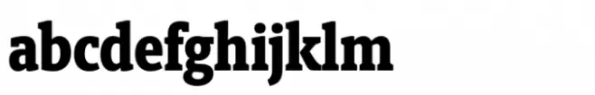 Berlingske Slab Condensed Std Extrabold