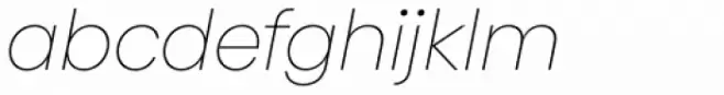 Biennale Thin Italic