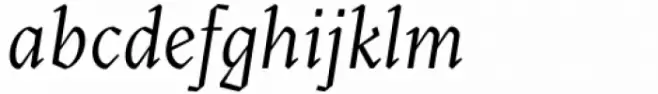Blizka Regular Italic