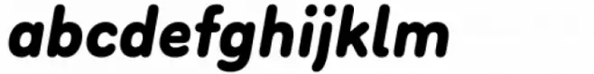 Bouba Round Black Italic