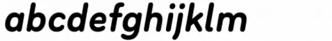 Bouba Round Bold Italic