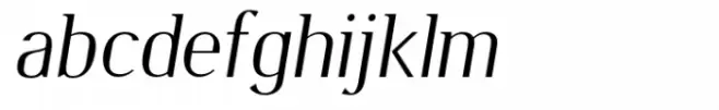 Burdigala Semi Serif Regular Italic