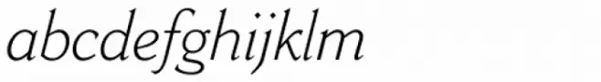 Cantoria Pro Light Italic