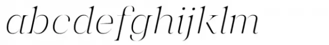 Chalulai Extra Light Italic