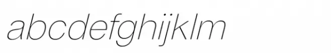 Clinto Thin Italic