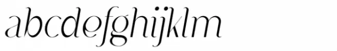 Dree Display Italic