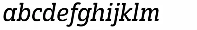 Eigerdals Slab Norm Medium Italic