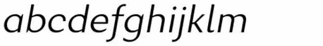 Excentra Pro Light Italic