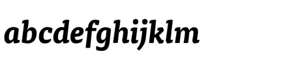 FF Tisa® Paneuropean Bold Italic