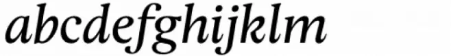 fj Meduza Regular Text Italic