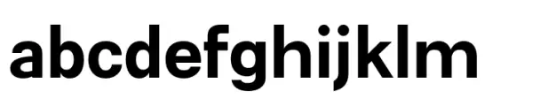 Flexible Sans Bold Expanded