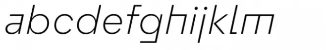 Flink Neue Bauhaus Light Italic
