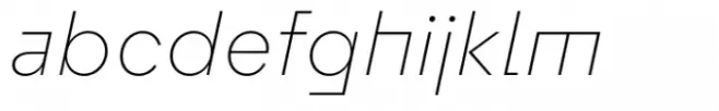 Flink Neue Bauhaus XLight Italic