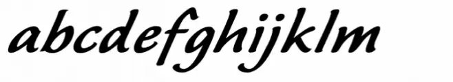 Flute Bold Expanded Italic