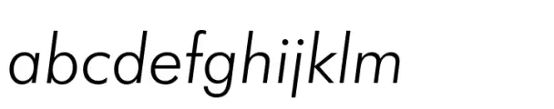 Futura BT Light Italic