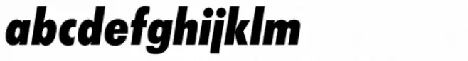 Futura SB ExtraBold Cond Italic