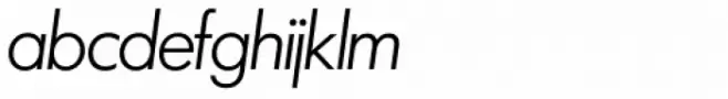 Futura SH Light Italic