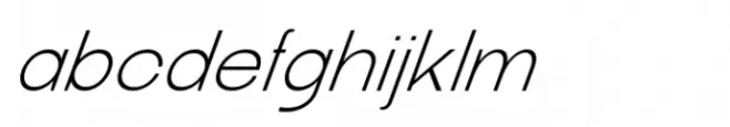 Ganery Thin Italic
