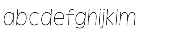 Garnison Thin Italic Mono