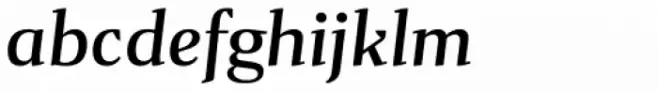 Gazeta Medium Italic