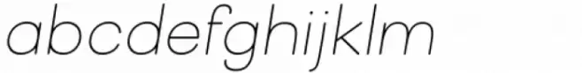 Halesbridge Thin Italic