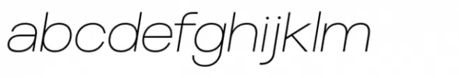 Holografik Light Italic