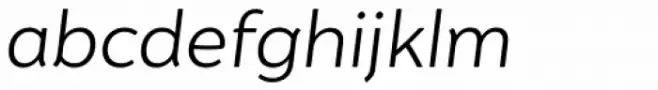 Igna Sans Light Italic
