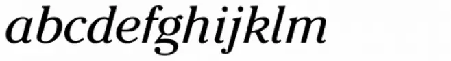 ITC Cheltenham Pro Book Italic