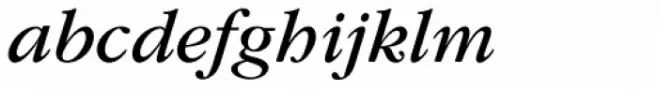 ITC Garamond Std Book Italic