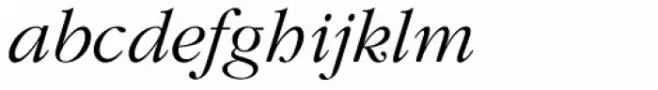ITC Garamond Std Light Italic