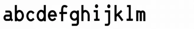 JetJaneMono Bold Condensed