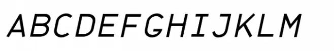 JetJaneMono Italic Caps