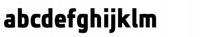 JH Oleph Black Condensed