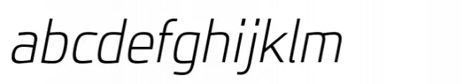 JH Oleph Extra Light Italic