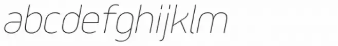 Jiho Soft Thin Italic