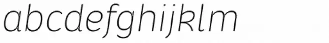 Kasia Thin Italic