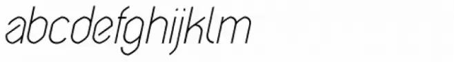 Klipa Light Italic