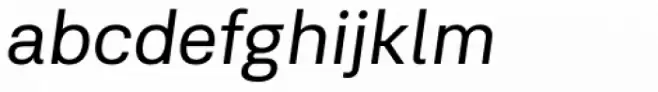Kommon Grotesk Italic